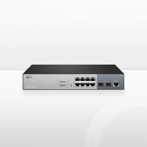 S3150-8T2FP, 8-Port Gigabit Ethernet L2+ PoE+ Switch, 8 x PoE+ Ports@130W, with 2 x 1Gb SFP, Fanless