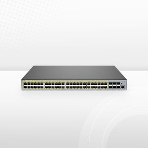 S5500-48T6SP-R, 48-Port Gigabit Ethernet L3 PoE+ Switch, 48 x PoE+ Ports @760W, with 6 x 10Gb SFP+, Support Stacking