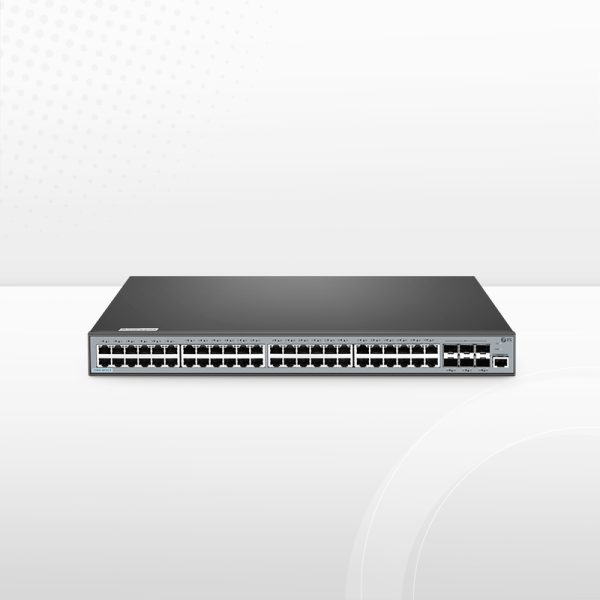 S3900-48T6S-R, 48-Port Gigabit Ethernet L2+ Switch, 48 x Gigabit RJ45, with 6 x 10Gb SFP+ Uplinks, Stackable Switch